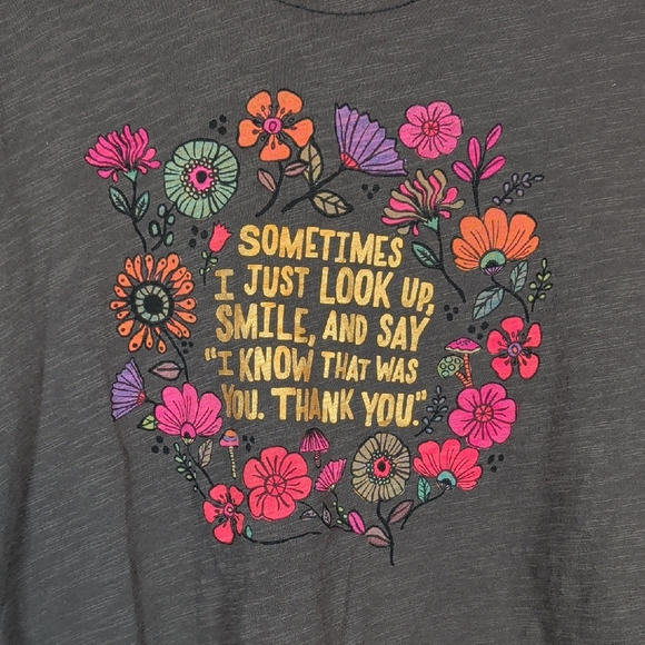 Natural Life Graphic Tee Top - Picture 3 of 7